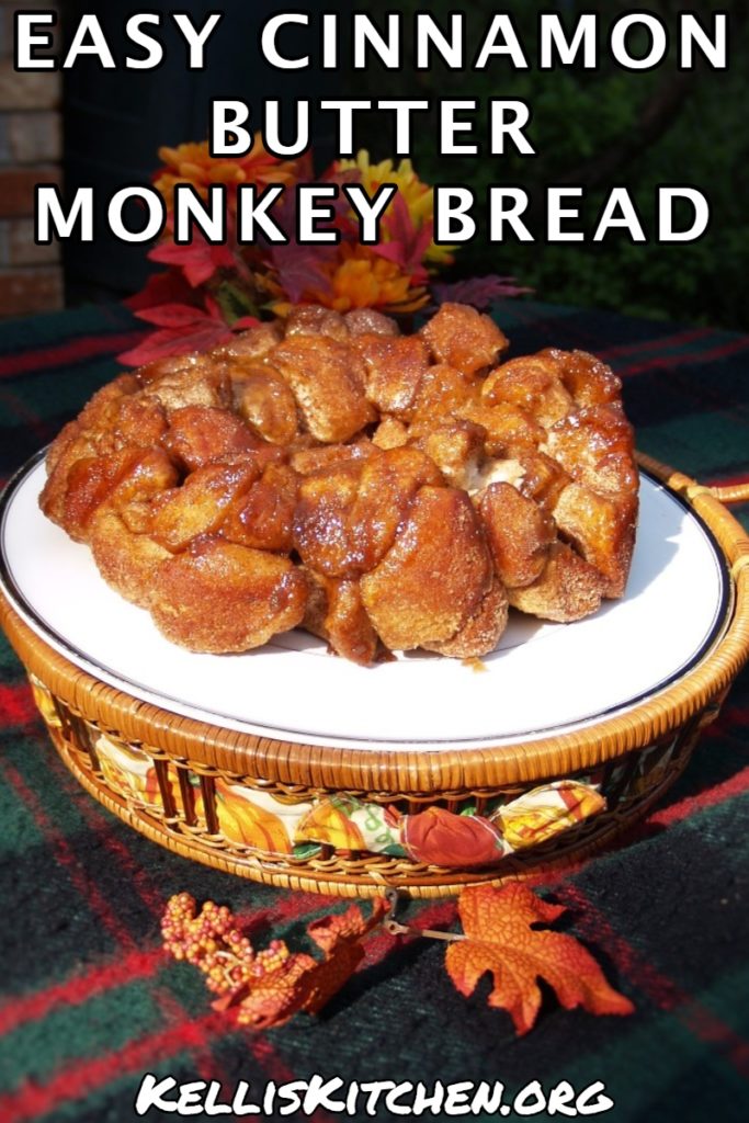 EASY CINNAMON BUTTER MONKEY BREAD