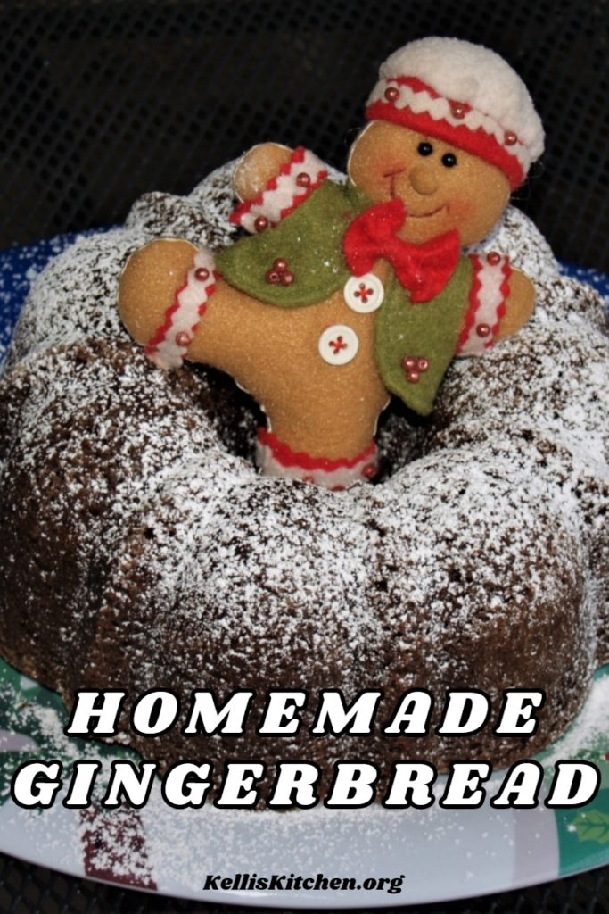 HOMEMADE GINGERBREAD