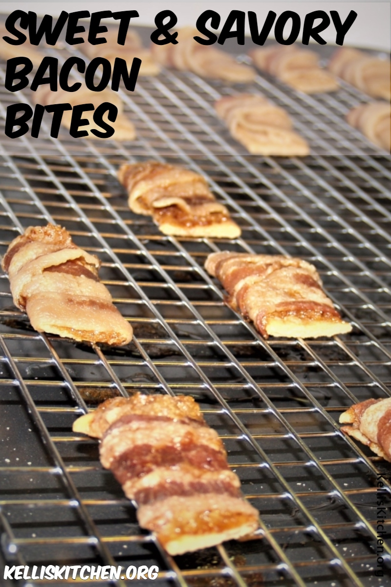 SWEET & SAVORY Bacon Bites via @KitchenKelli