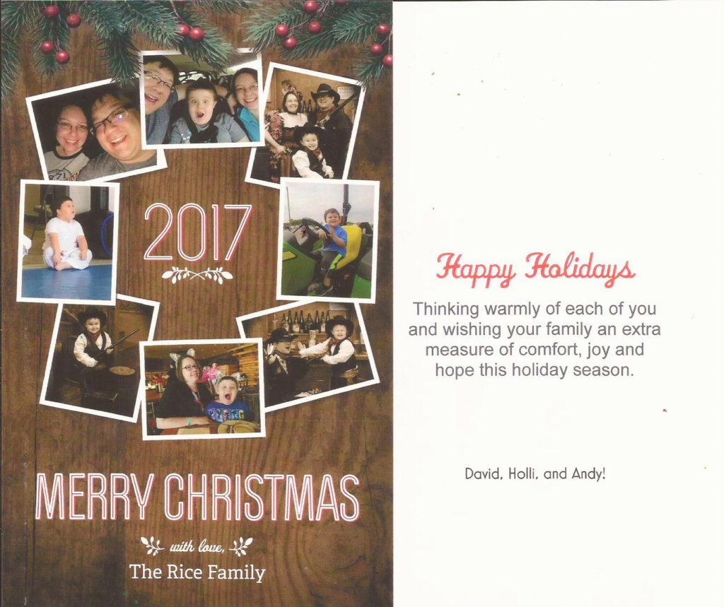 Merry & Bright! Kelli's Kitchen Christmas Card