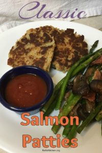 Classic Salmon Patties or Croquettes