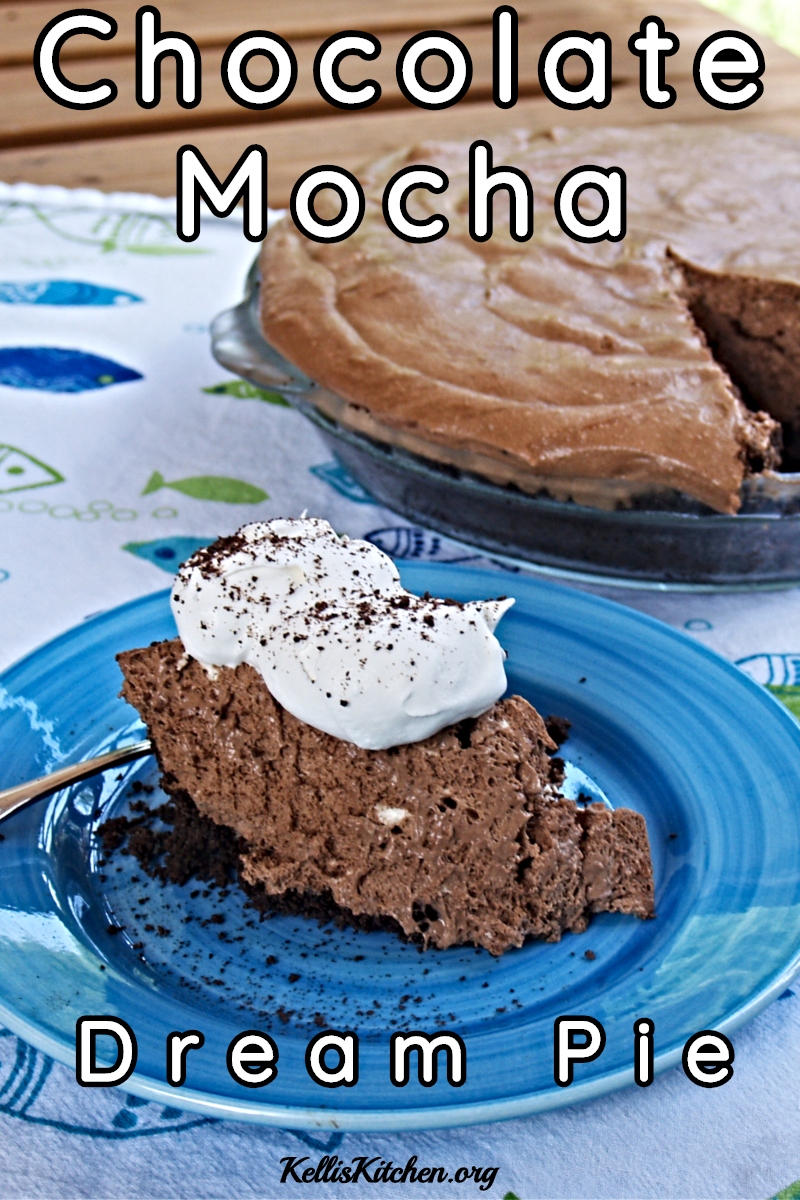 Chocolate Mocha Dream Pie via @KitchenKelli
