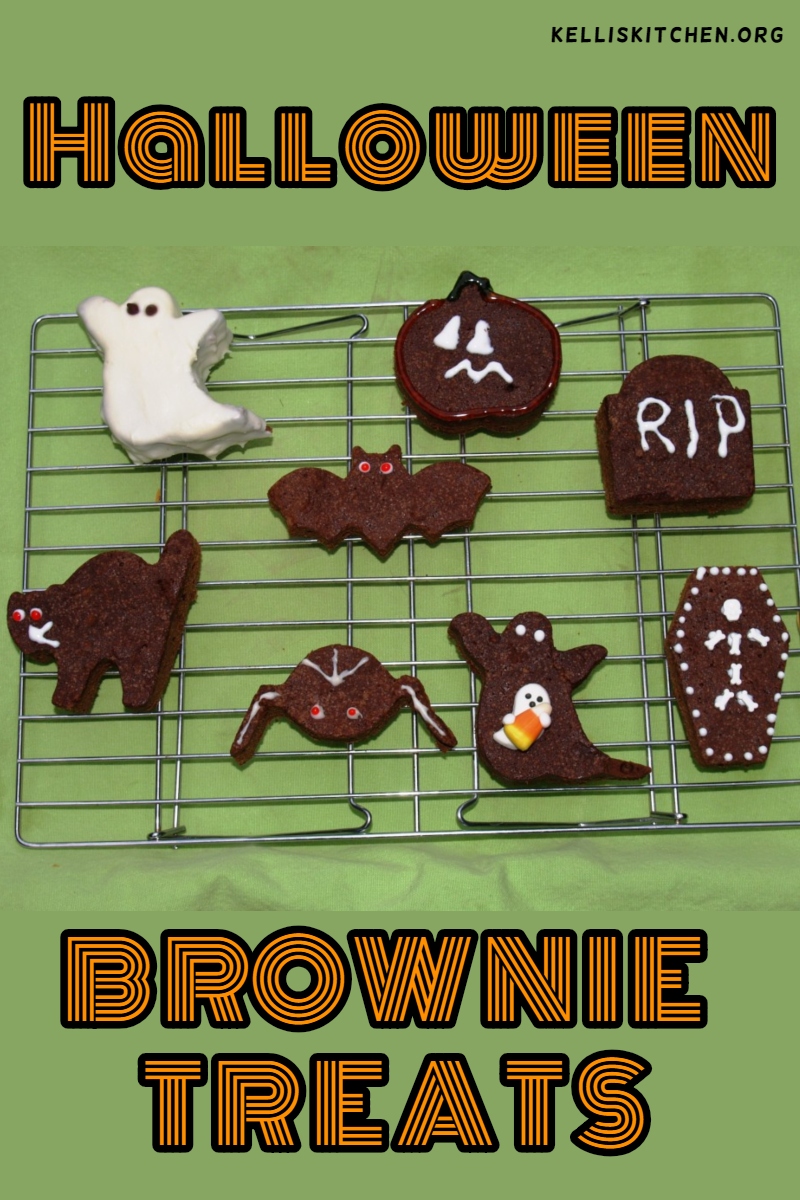 HALLOWEEN BROWNIE TREATS via @KitchenKelli