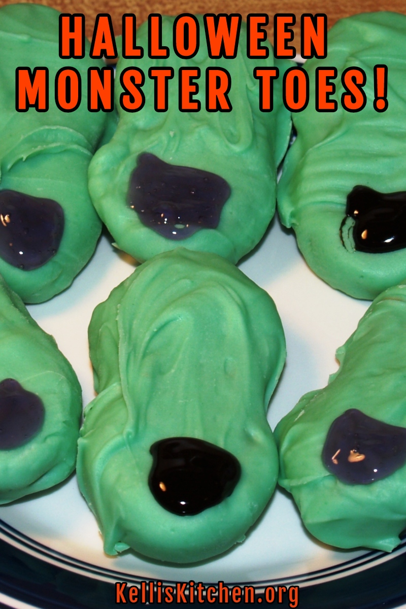 HALLOWEEN MONSTER TOES! via @KitchenKelli