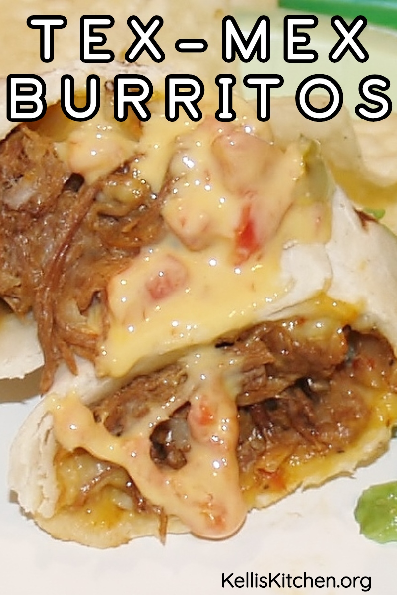 TEX-MEX BURRITOS via @KitchenKelli