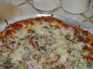 2 Ingredient Pizza Dough and Weight Watchers Pizza
