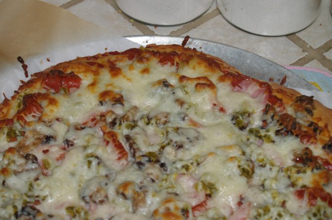 2 Ingredient Pizza Dough and Weight Watchers Pizza