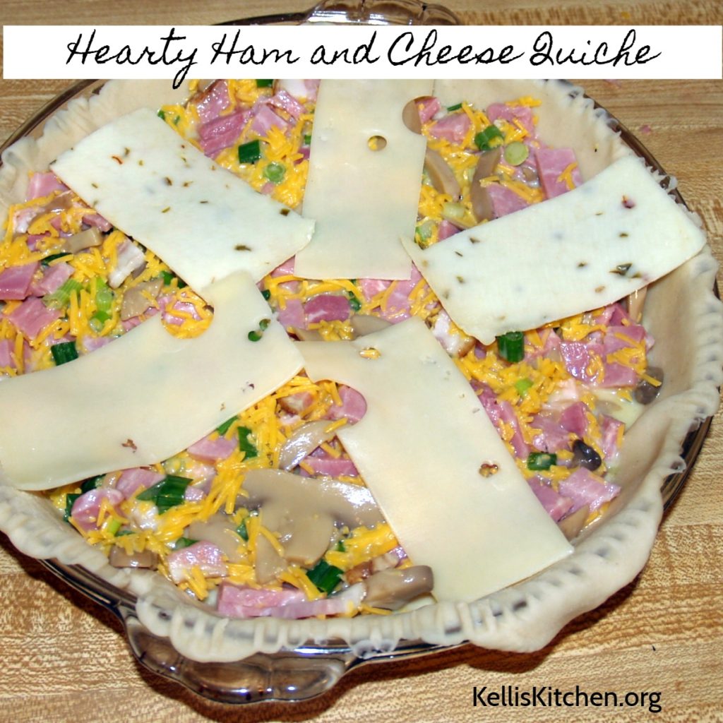 Hearty Ham and Cheese Quiche